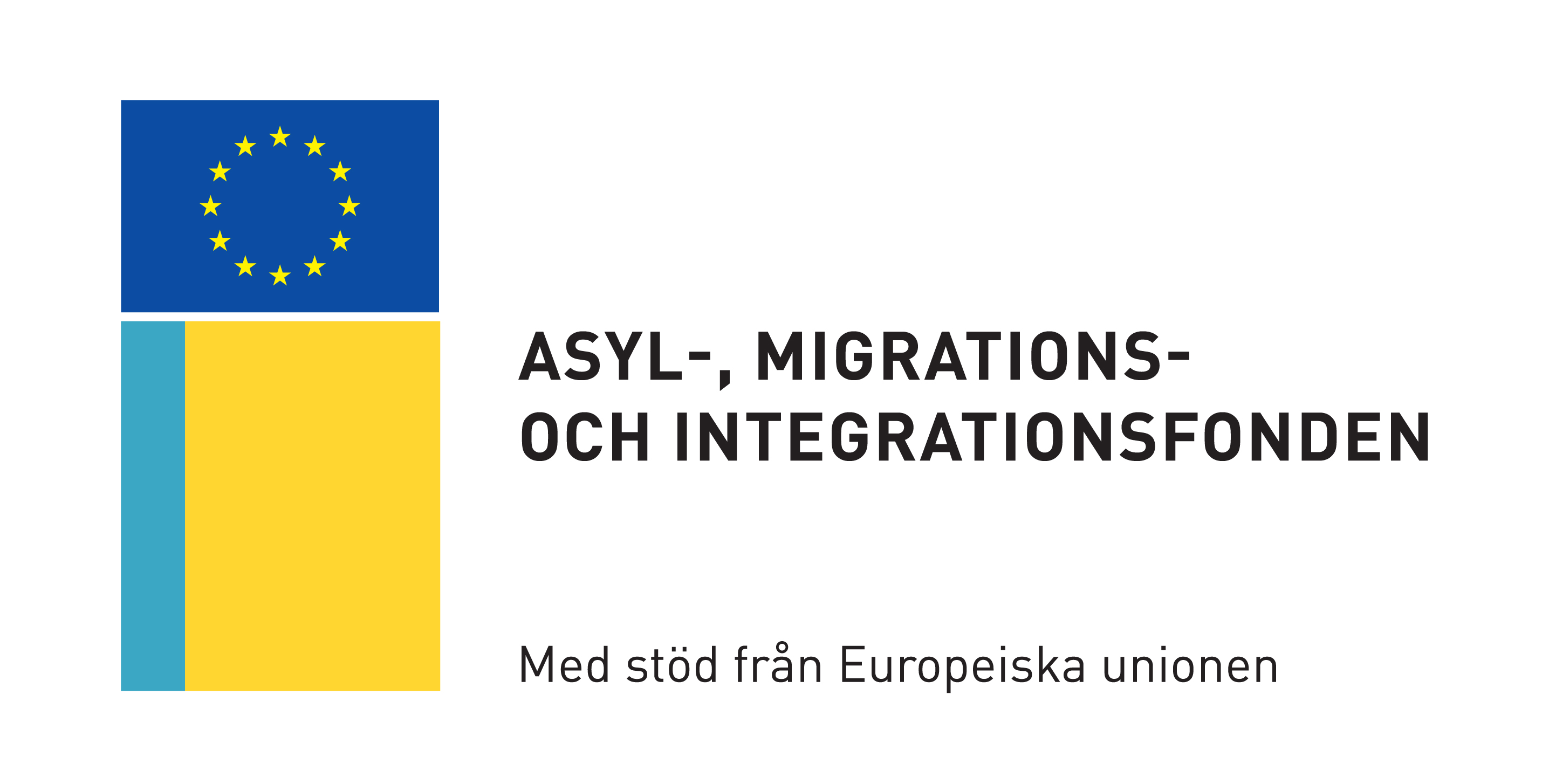 Logo: Asyl-, migrations- och intergrationsfonden.